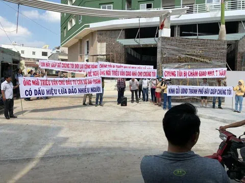 Cư dân Đại Thành tố lãnh đạo quận Tân Phú thất hứa