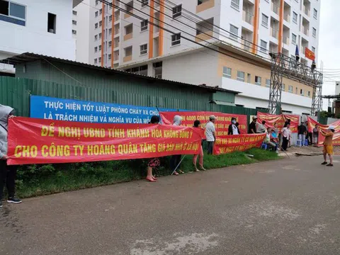Địa ốc Hoàng Quân 8 lần thất hứa giao nhà, cư dân cầu cứu tân Bí thư Khánh Hòa