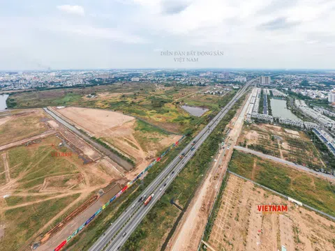 Tiến độ xây dựng hạ tầng siêu dự án Khu đô thị thể thao Saigon Sports City 4.300 căn hộ