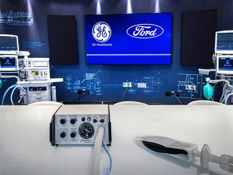 Ford sản xuất 50.000 máy thở trong 100 ngày