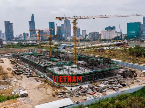 Tiến độ xây dựng siêu dự án The Metropole Thủ Thiêm tháng 4/2020