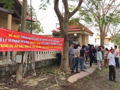 TP.HCM: Khách hàng dự án Tân An Huy mòn mỏi chờ UBND huyện Nhà Bè "cứu giúp"