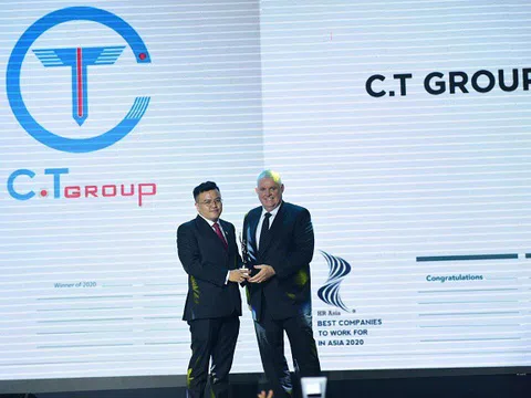 Tập đoàn C.T group được vinh danh “Nơi làm việc tốt nhất Châu Á”