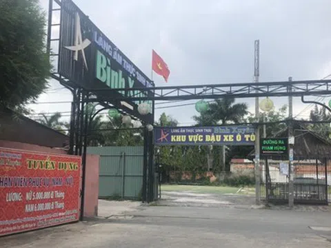 Huyện Bình Chánh, TPHCM: Những công trình xây trái phép “khủng” trong khu ẩm thực Bình Xuyên
