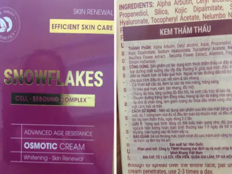 Thẩm mỹ Mr. Sheeo buôn bán sản phẩm mỹ phẩm SNOWFLAKES trái phép, lừa dối người dùng? (Bài 1)