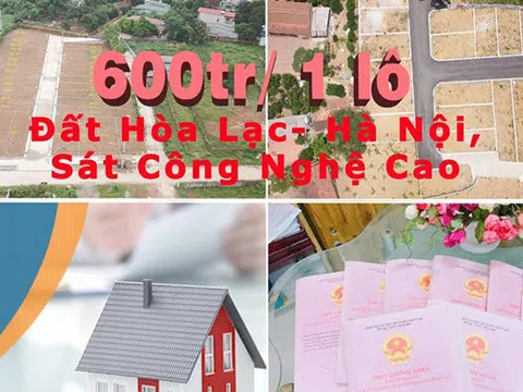 Đất nền Hòa Lạc tiếp tục “căng hơi”