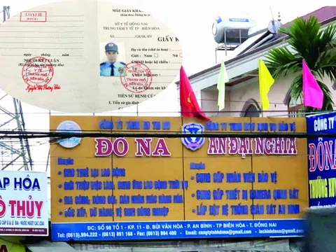 Mua bán tràn lan giấy khám sức khỏe tại Đồng Nai