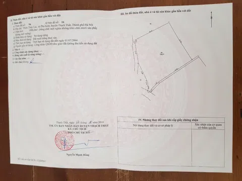 Cấp “sổ đỏ” sai diện tích, huyện thừa nhận phải thu hồi nhưng đẩy trách nhiệm cho tòa?