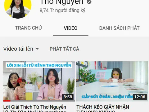 YouTuber Thơ Nguyễn đã nộp khoảng 2 tỉ tiền thuế trong ba năm, tiếp tục rà soát