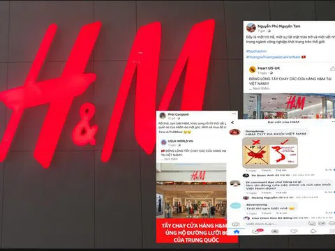 Giới trẻ kêu gọi tẩy chay H&M sau nghi vấn ủng hộ 'đường lưỡi bò' phi pháp