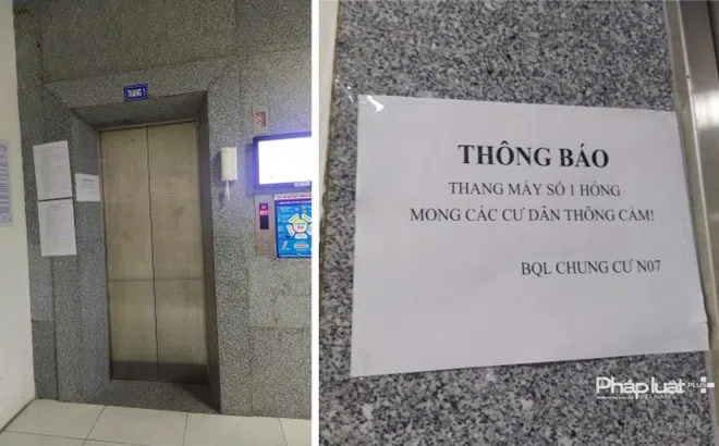 Thang máy hỏng hơn nửa năm, BQL bây giờ mới lập phương án sửa chữa
