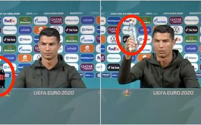 UEFA EURO 2020 UEFA doạ phạt nếu cầu thủ 'học theo' Ronaldo gạt chai Coca