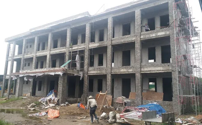 Kim Thành – Hải Dương: Nhà thầu có dấu hiệu “rút lõi” công trình trường tiểu học Kim Anh?