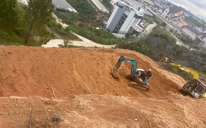 Xây kè không phép, chủ đầu tư dự án Sun Garden Đà Lạt bị xử phạt