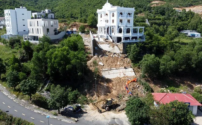 Nha Trang ra 'tối hậu thư' cho chủ dự án Nha Trang Seapark tháo dỡ biệt thự vượt tầng