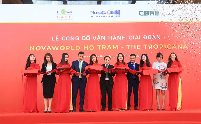 Giai đoạn I The Tropicana – NovaWorld Ho Tram đi vào vận hành