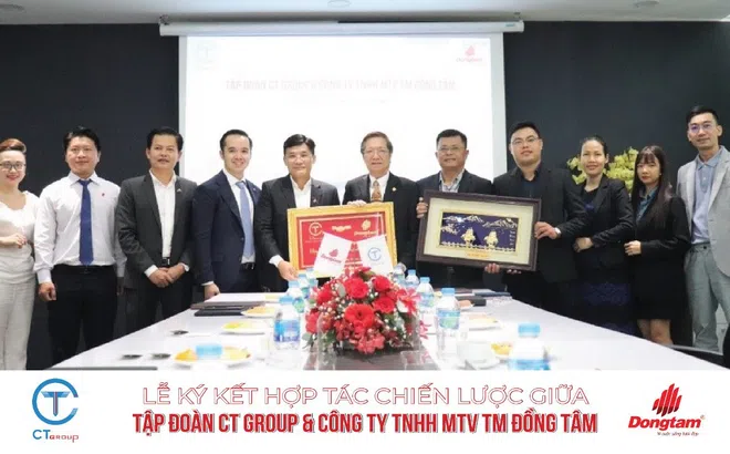 CT Land hợp tác chiến lược với Đồng Tâm Group