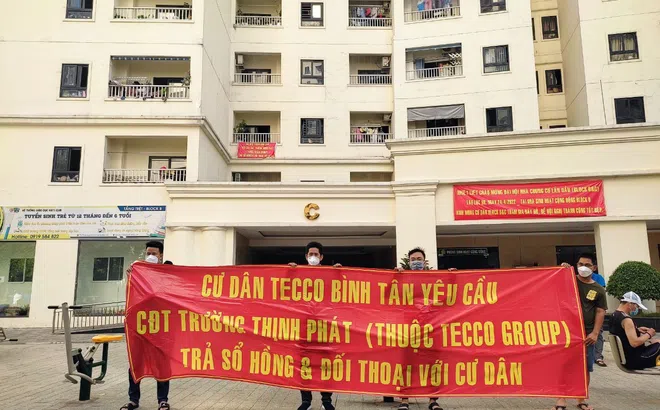 1.600 căn hộ chung cư Tecco Tower Bình Tân chưa có sổ hồng vì chủ đầu tư xây dựng sai phép
