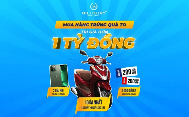 Biluxury ra mắt bộ sưu tập hè 2022 - mua sắm trúng quà to lên đến 1 tỷ đồng