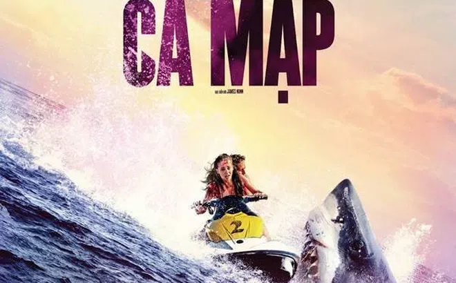 Shark Bait: Cá mập khát máu đổ bộ, hé lộ loạt pha tấn công ghê rợn từ hung thần đại dương