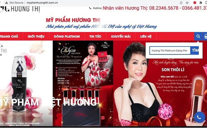 TP. HCM: Xử phạt Công ty TNHH PVH Star – Mỹ phẩm Hương Thị gần 60 triệu đồng