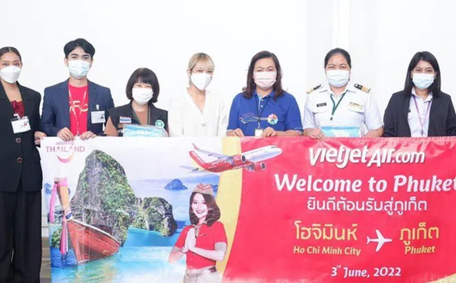 Vietjet đã nối lại đường bay đến thiên đường du lịch Phuket