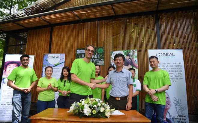 Chương trình trồng rừng cho tương lai của L’Oréal tại vườn Quốc Gia Cát Tiên