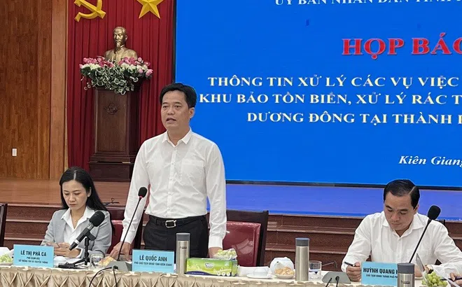 Kiên Giang họp báo thông tin về các vấn đề “nóng” của Phú Quốc
