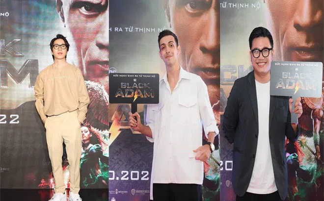 Dàn sao Việt tụ hội trên thảm đỏ ra mắt Black Adam: xứng tầm bom tấn được chờ đợi nhất năm
