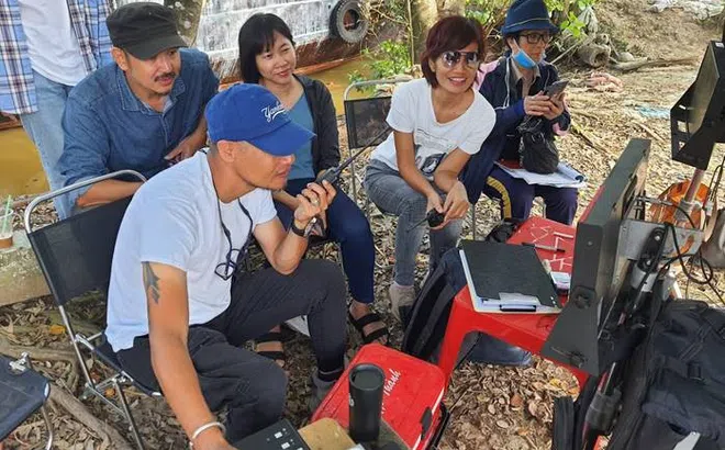 Hậu trường chưa kể của ‘tro tàn rực rỡ’: phương anh đào, quang tuấn kính nghiệp, nsưt hạnh thúy mạo hiểm đóng cảnh khó