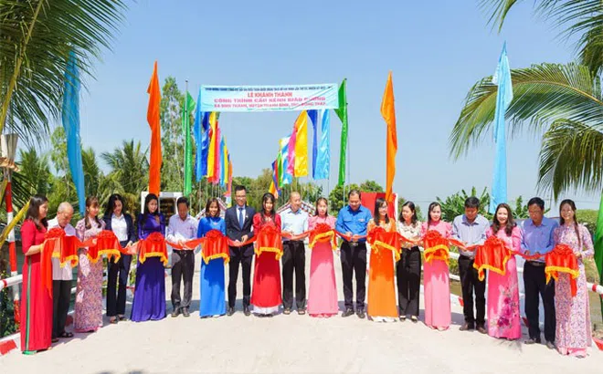 Masterise Group khánh thành cây cầu đầu tiên thuộc chương trình “Build a Better Future” tại tỉnh Đồng Tháp