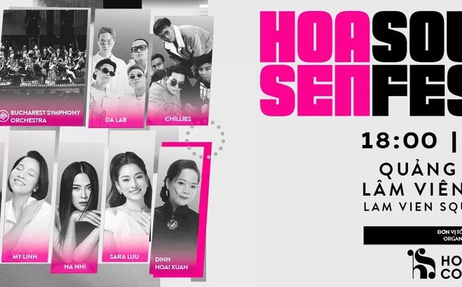 Lễ hội âm nhạc Quốc tế “Hoa Sen SoundFest 2023” mở cổng bán vé với mức giá hấp dẫn chưa từng có