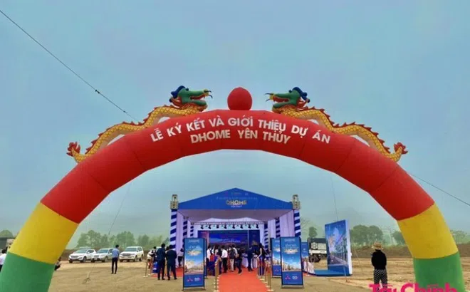 Hòa Bình: 54 dự án bất động sản chưa được phép huy động vốn, giao dịch