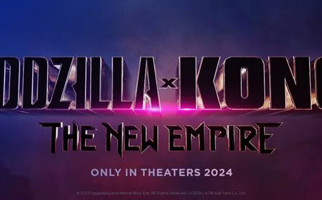 Warner Bros. Pictures và Legendary Pictures đã tiết lộ tên phim của “vũ trụ quái vật” Monsterverse - Godzilla x Kong: The New Empire