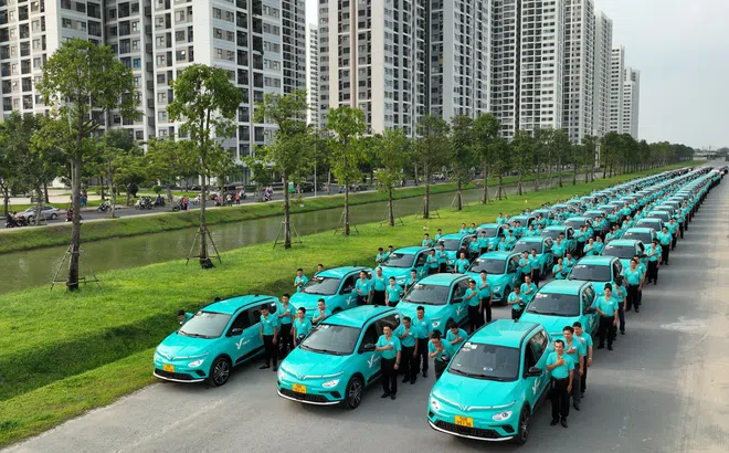 Taxi xanh SM khai trương dịch vụ tại TP. Hồ Chí Minh, bắt đầu hoạt động từ ngày 30/4/2023