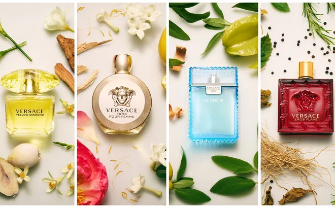 Khúc giao mùa rực rỡ đến từ hương thơm Versace