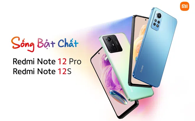 Redmi Note 12S và Redmi Note 12 Pro chính thức ra mắt tại Việt Nam