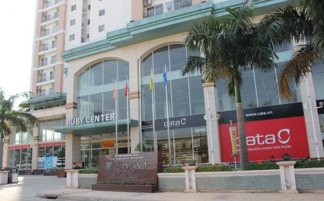 Soi dự án The Rubyland trong 60 dự án ở TP.HCM bị chủ đầu tư thế chấp ngân hàng
