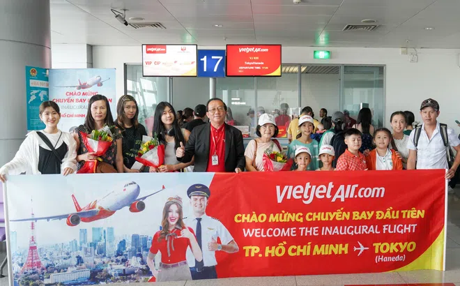 Khai trương đường bay mới TP.HCM – Tokyo (Haneda), thêm lựa chọn bay thẳng đến Nhật Bản cùng Vietjet
