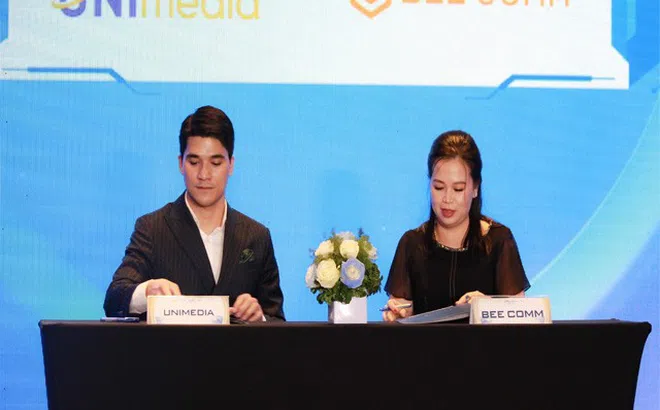 Bee Comm ký kết hợp tác chiến lược với Unimedia phối hợp sản xuất Hoa hậu Hoàn vũ Việt Nam 2023