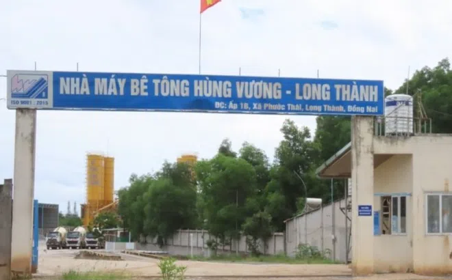 Nhà máy Bê tông Hùng Vương–Long Thành được "ưu ái" hoạt động trái phép