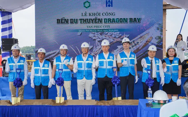Tập đoàn Vạn Phúc khởi công bến du thuyền Dragon Bay tại Van Phuc City