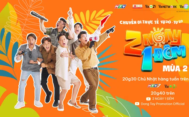 Chương trình thực tế 2 Ngày 1 Đêm Việt Nam trở lại với phiên bản mùa 2