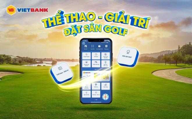 Trải nghiệm tính năng đặt sân Golf và vé thể thao - giải trí trên ứng dụng Vietbank Digital