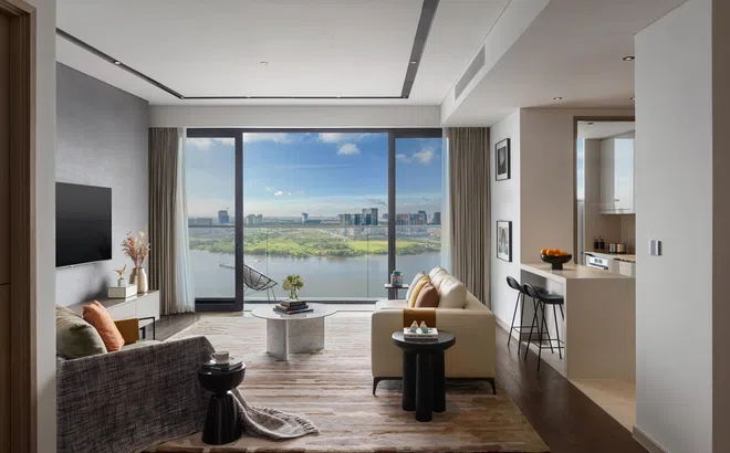Có gì hấp dẫn bên trong căn hộ hàng hiệu Marriott?