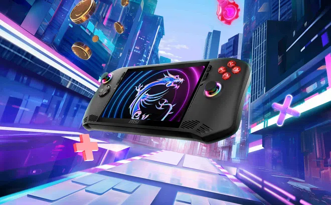 MSI giới thiệu mẫu máy chơi game cầm tay đầu tiên sử dụng Intel CoreTM Ultra tại CES 2024