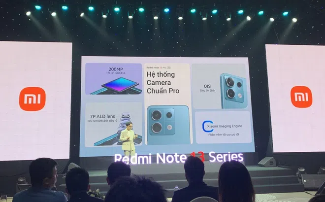 Redmi Note 13 Series chính thức ra mắt: Tiếp tục dẫn đầu phân khúc với mức giá chỉ từ 4,89 triệu đồng