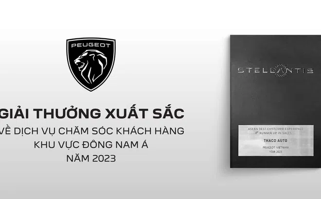 THACO AUTO đạt Giải thưởng xuất sắc về Dịch vụ chăm sóc khách hàng khu vực Đông Nam Á năm 2023