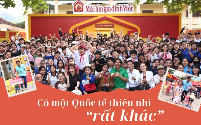 Có một Quốc tế thiếu nhi “rất khác” của các em nhỏ “Mái ấm gia đình Việt”