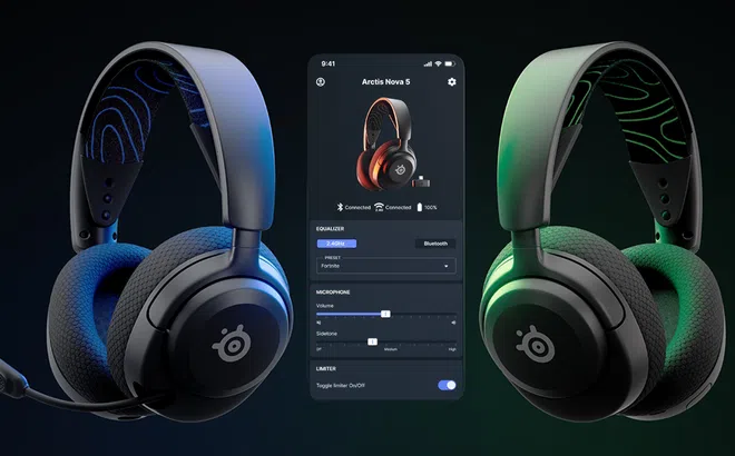 SteelSeries tiết lộ hơn 100 bộ cài đặt âm thanh với tai nghe mới Arctis Nova 5 & ứng dụng cho mobile